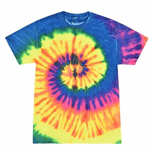 Unisex Multi-Color Tie-Dyed T-Shirt Thumbnail