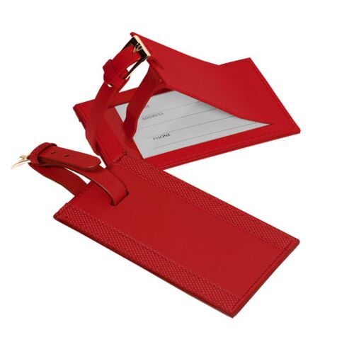 Majestic Leather Luggage Tag Thumbnail