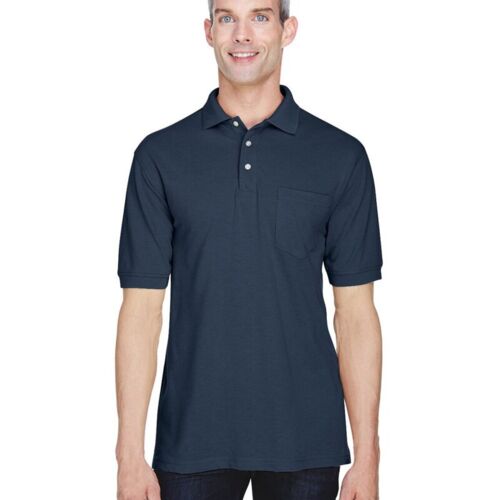 Men's Easy Blend™ Polo with Pocket Thumbnail