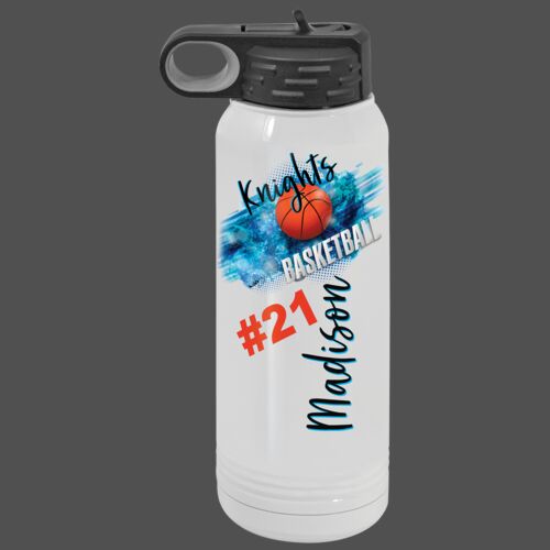 Printed Polar Camel 20oz Water Bottle - Sublimation Thumbnail